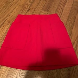 Red Express skirt